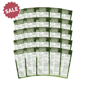 Spanish Modern Essentials Reference Cards 15Th Edition (Pack Of 25)