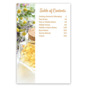 Table of contents for The Art Of Blending Guide And Workbook