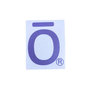 Dterra O Vinyl Label Purple