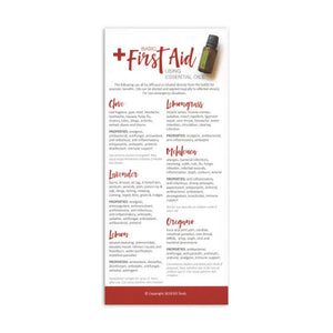First Aid Reference Cards (Pack Of 25)