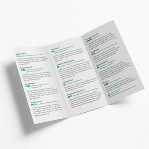 12 Promising Health Benefits Of Essential Oils Brochure (Pack 25)