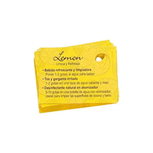 Spanish Oil Tips Cards (Sheet Of 15 Cards) Lemon
