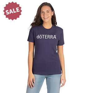 Unisex Doterra® Short-Sleeve Shirt Storm Purple / Medium (M)