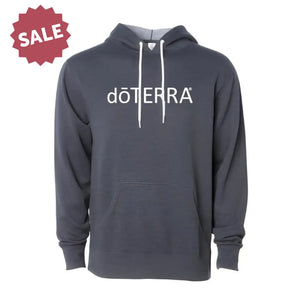 Doterra® Lightweight Hoodie Heathered Charcoal / Small (S)