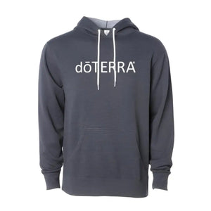 Doterra® Lightweight Hoodie Heathered Charcoal / Small (S)