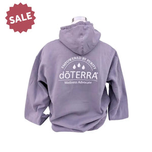 Unisex Doterra®: Empowered By Purity Oil Drops Heavyweight Hoodie Lavender / Large (L)