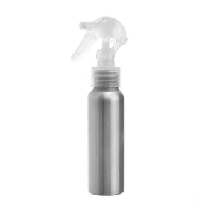 2 Oz. Aluminum Bottle With Trigger Sprayer Natural
