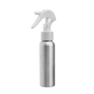 2 Oz. Aluminum Bottle With Trigger Sprayer White