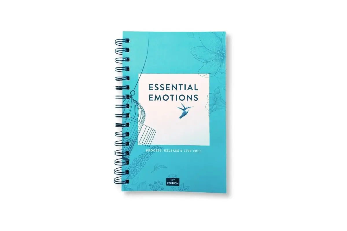 Bundle of Essential Emotions: Process, Release and Live Free and "Essential Emotions Wheel" (12th Edition, Sept. 2023), front sides