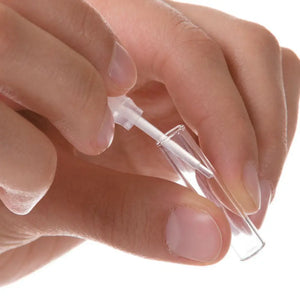 1/6 Dram Clear Glass Sample Vials And Dabber Caps (Pack Of 12)