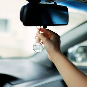 Assorted Hanging Glass Essential Oil Diffuser Vials (Pack Of 8)