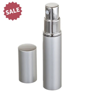 3 Ml Deluxe Silver-Tone Misting Spray Bottle (Pack Of 4)