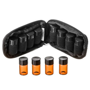 Aroma Ready Key Chain Case With 8 Sample Vials (5/8 Dram)