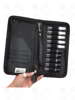 4 Ml Sample Clutch With Spray And Roll-Ons (Holds 12 Vials)