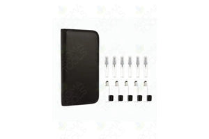 4 Ml Sample Clutch With Spray And Roll-Ons (Holds 12 Vials) Black