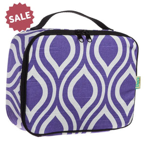 Dr. Mom Large Essential Oil Carrying Case (Holds 30 Vials) Purple Thistle