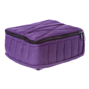 Essential Bags Large Carrying Case (Holds 30 Vials) Plum