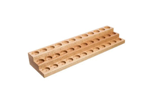 3-Tier Oak Display Riser (Holds 36 Vials)