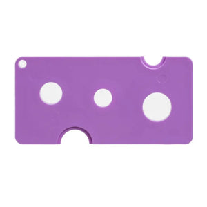 Large Plastic Oil Key For Orifice Reducers And Roll-On Fitments Lavender