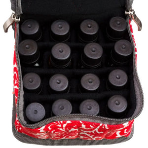 Small Canvas 15 Ml Carrying Case (Holds 16 Vials)