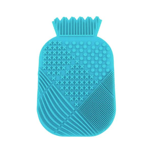 Cosmat Makeup Brush Cleaning Pad Blue