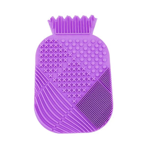 Cosmat Makeup Brush Cleaning Pad Purple