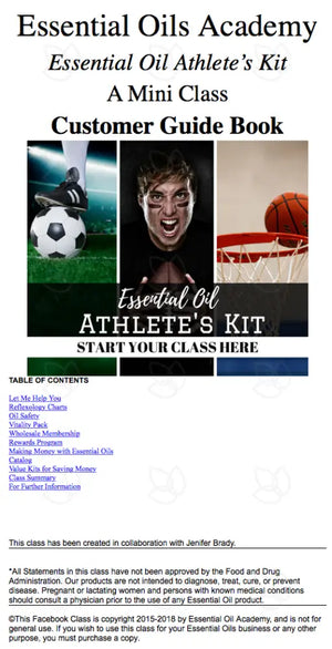 Essential Oil Athletes Kit Academy Digital Online Class