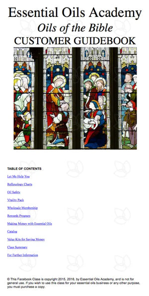 Oils For The Bible Essential Oil Academy Digital Online Class