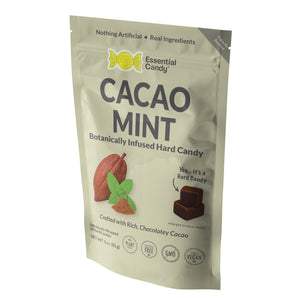 "Cacao Mint" Hard Candy with Organic Cacao and Peppermint