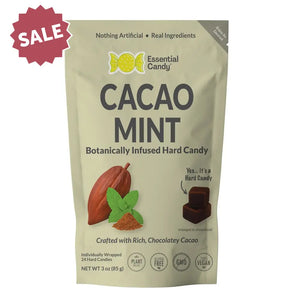 ’Cacao Mint’ Hard Candy with Organic Cacao and Peppermint