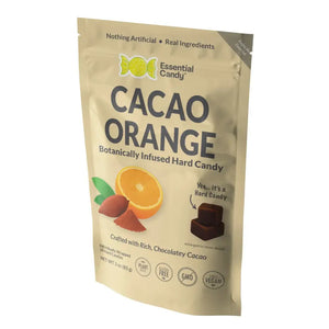 ’Cacao Orange’ Hard Candy with Organic Cacao and Orange Essential Oil