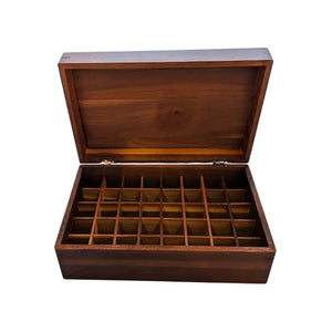 Acacia Wood Doterra Essential Oils Box (Holds 40 Vials) - Clearanced With Minor Scratching And