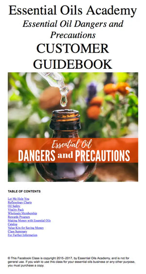 Essential Oil Dangers And Precautions Academy Digital Online Class