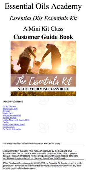 The Essentials Kit Essential Oil Academy Digital Online Class