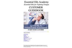 Essential Oils For Fatigue Oil Academy Digital Online Class