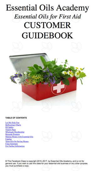 Essential Oils For First Aid Oil Academy Digital Online Class