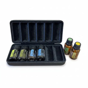 Luxury Hard Shell Carrying Case (Holds 6 Vials)