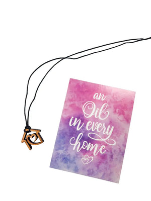 Wooden Diffusing Necklace House Oil