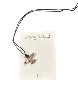 Wooden Diffusing Necklace Airplane