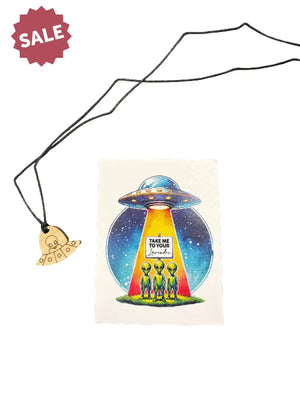 Wooden Diffusing Necklace