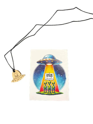 Wooden Diffusing Necklace