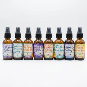 DIY Essential Oil Spray Labels – Set of 8 Decorative Labels