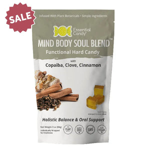 ’Mind Body and Soul Blend’ Hard Candy with Copaiba Cinnamon and Clove
