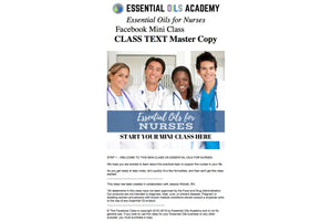 Essential Oils For Nurses Oil Academy Digital Online Class