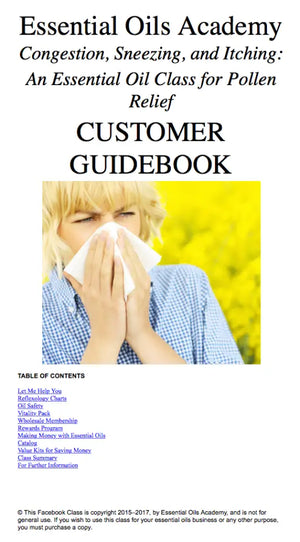 Essential Oils For Pollen Relief Oil Academy Digital Online Class