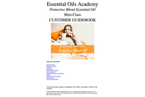 Protective Essential Oil Blend Academy Digital Online Class
