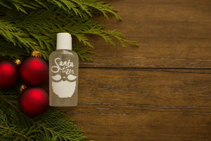 Hand Santa-Tizer Vinyl Label