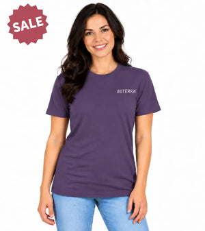 Unisex ’doTERRA®’ Logo Short-Sleeve T-Shirt - Storm / Small (S)