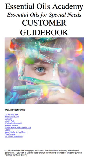 Essential Oils For Special Needs Oil Academy Digital Online Class