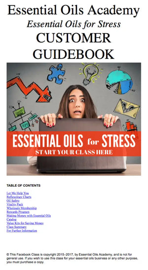 Essential Oils For Stress Oil Academy Digital Online Class